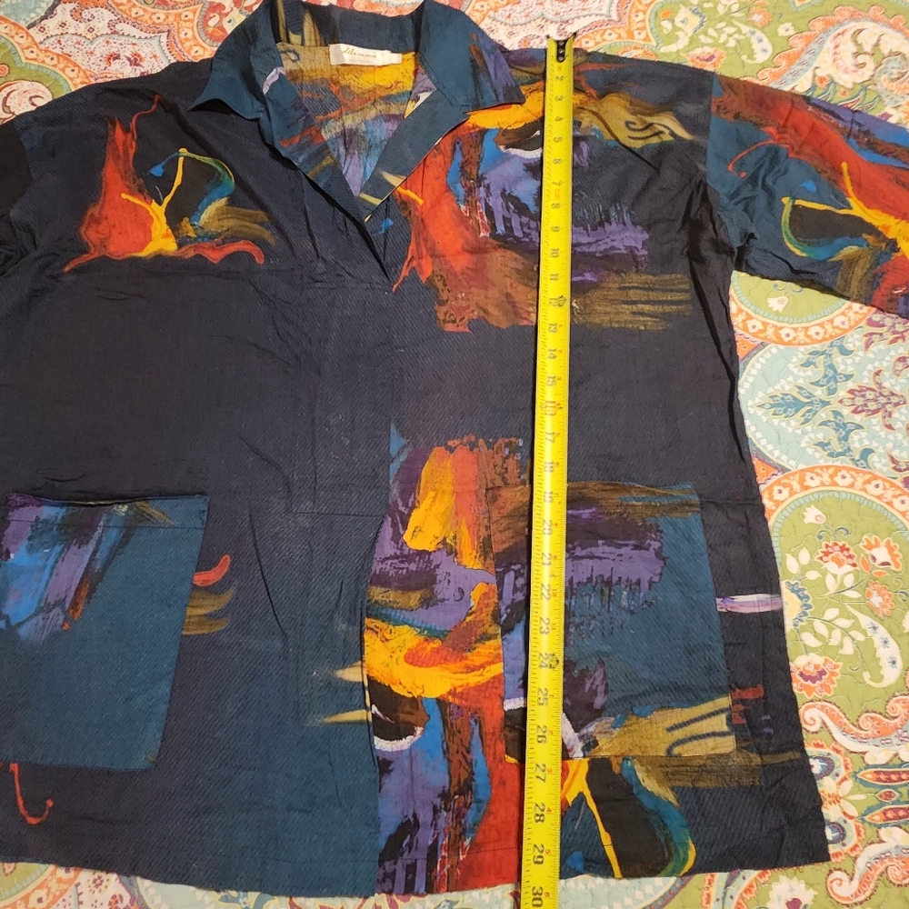 Vintage Dilemma Tunic Top - Picture 9 of 10